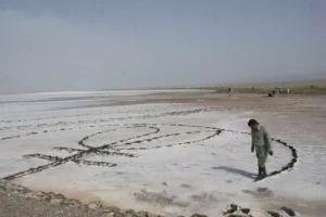 نمک‌زار کجی نهبندان