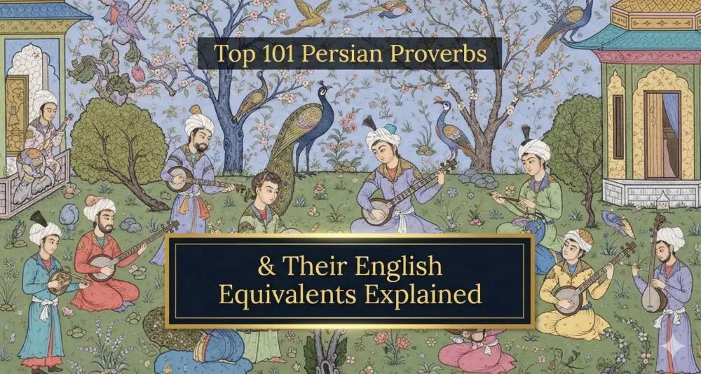 Top 101 Essential Persian Proverbs with English Translations and Meanings