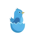 A cheerful, fledgling Huma mascot avatar representing a Joy of Persian student testimonial for the Persian Alphabet and A1 Beginner level.