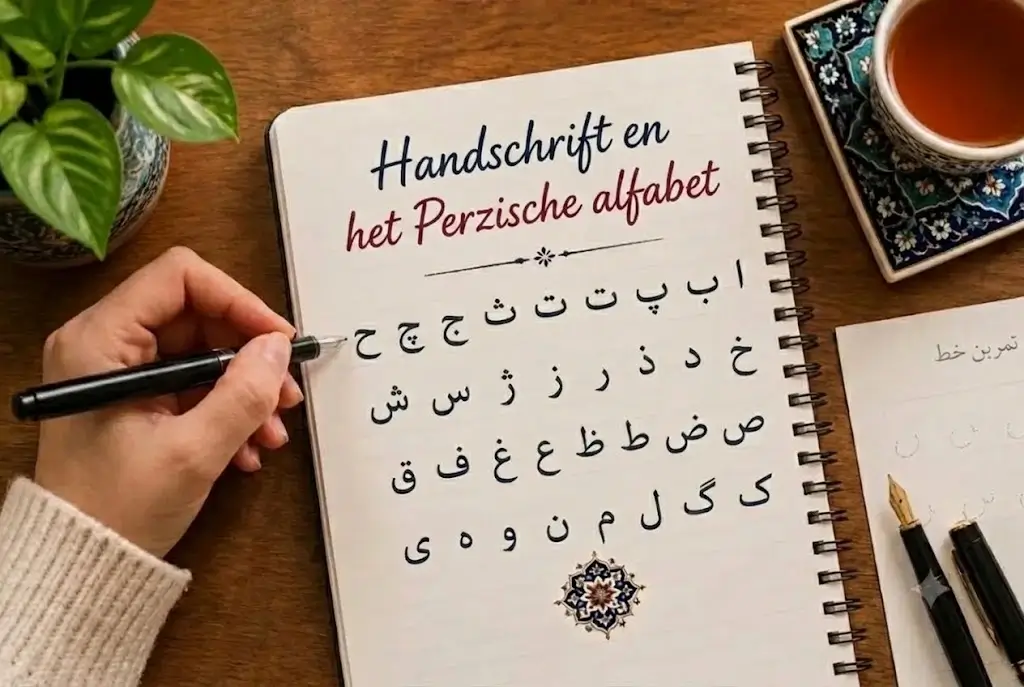 Handschrift en het Perzische alfabet